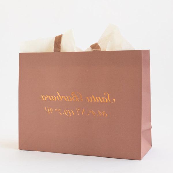 Santa Barbara Coordinates Blush Pink Gift Tote