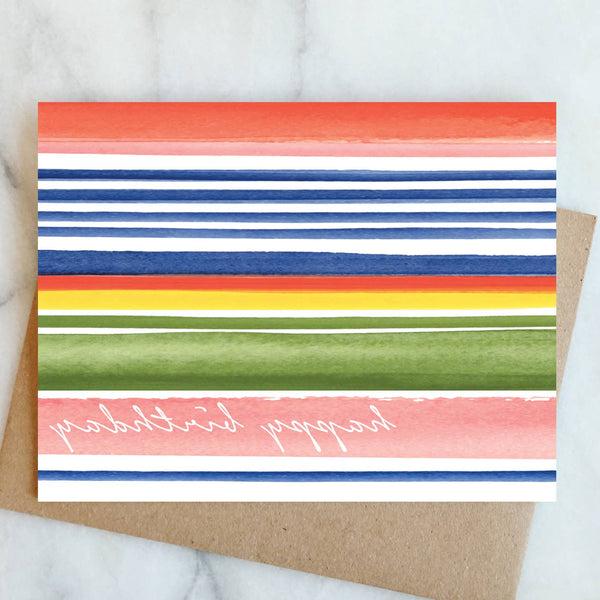 Serape Birthday Card